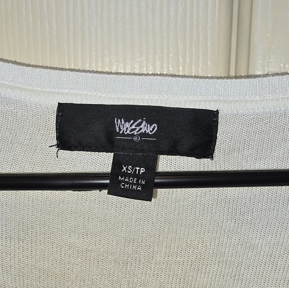 MOSSIMO Cream cowl-neck knitted sweater - Picture 4 of 5